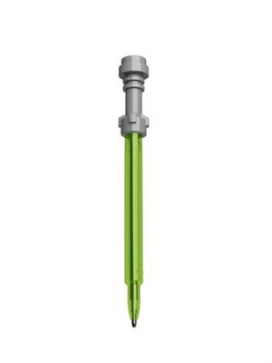 Zseléstoll, 0,7 mm, fénykard, LEGO "Star Wars", lime