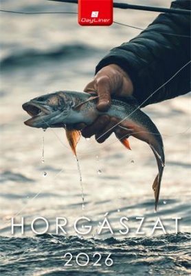 Naptár, fali, DAYLINER, "Horgász"