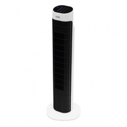 Oszlopventilátor, távirányítóval, 79 cm, 45 W, HOME, fekete
